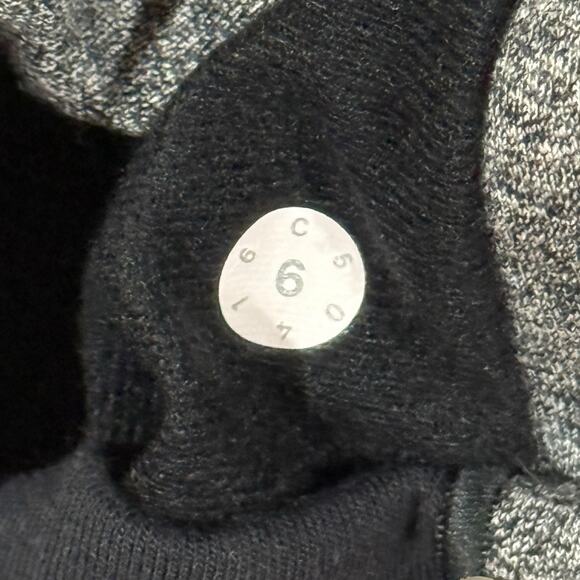 Lululemon Women's Size 6 Going Places Jacket Heathered Speckled Black Zip Up - Picture 5 of 9